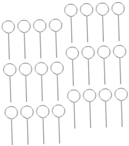 TOBBOMEY 200 Pièces Outil Éjection Sim Acier Inoxydable Compact et Portable Aiguille pour Retrait Carte Sim Accessoire pour Smartphone Facile à Utiliser Transporter