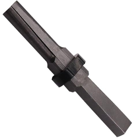 Sdoppiatore a cuneo in metallo da 23 mm per calcestruzzo, roccia, granito, marmo, scalpello in acciaio legato al cromo vanadio da 190 mm con profondità di foratura di 90 mm, strumento manuale per