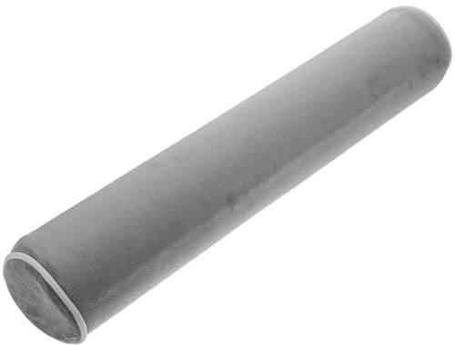 RUNROTOO Almohada de Algodón Rulo de Soporte Cervical, Redonda | Almohada Cervical Cilíndrica, Almohada Cervical Rulo, Almohada Lumbar Enrollable