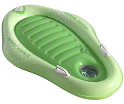 Body Boards for Beach – Floating Lightweight Inflatable Surfboard with Handle | Travel Water Skimmer | Portable Boogie Gear for Summer Lake Vacation Family Trip Game Surfing