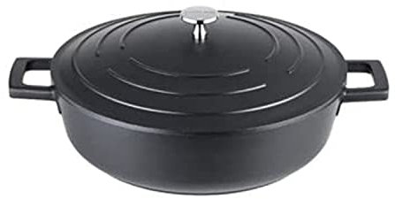 Lakeland Cast Aluminium Shallow Casserole 4 Litre