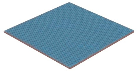 Thermal Grizzly - Minus Pad Extreme (100x100x1,5mm) - elektrisch Nicht leitendes Wärmeleitpad, extreme hohe Wärmeleitfähigkeit und Komprimierbarkeit für SSDs, GPUs, Konsolen und Elektronik