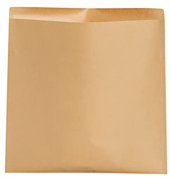 100 Stück Flachbeutel Geschenktüten Papier Mini Kraftpapiertüten Kraft Umschlag Klein Kraftpapiertüten Mini Papiertüten für Schmuck Samentüten Candy Tüten -braun-25x28cm