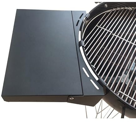 BBQNovation Abnehmbarer und klappbarer Beistelltisch für 57 cm Kugelgrills, 100% Passgarantie auf die meisten Weber Kugelgrills