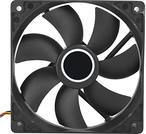 Bewinner Ventola di Raffreddamento della CPU del Computer, 4,7 X 4,7 X 1 Pollici 6 Mm di Spessore 6 Tubi in Ottone 50000 Ore di Tempo di Utilizzo Cuscinetto Idraulico Cuscinetto