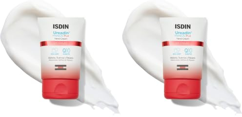 ISDIN Ureadin Manos Crema de manos reparadora, Repara, hidrata, y suaviza, 50ml (Paquete de 2)