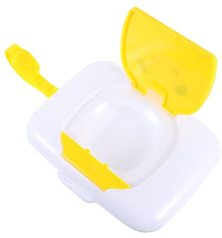 Toyvian 3stücke Tragbarer Wet Tissue Box Für Feuchttuchspender Hygienisch Und Für Unterwegs Passend Für Wickeltaschen Und Kinderwagen