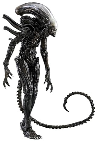 Figurina Alien Xenomorfo Sanguinosa Action Figure 18 cm/7 Pollici PVC Modello da Collezione Ufficio Decorazione Regalo