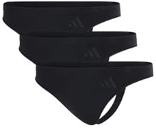 Low Rise Stringtrosa (3-pack) – Sport Active Sömless – Packaged Trosor – bekväma underkläder, 00 svart, XS