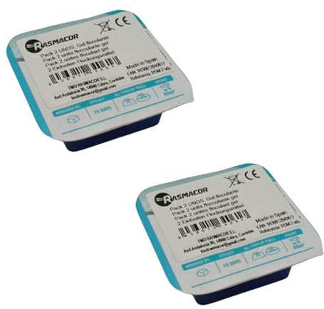 RASMACOR Pack 2 Unidades Floculante Gel monodosis | Gel para Piscina | Limpiador y clarificador de Agua para Piscinas | Transparencia Total del Agua | Distribuido