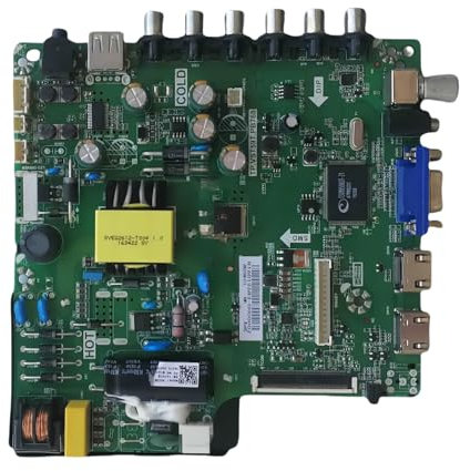 Compatibile con Hisense la scheda madre del televisore LCD TP.VST59T.PB768. Applicabile a più modelli di TV. La scheda madre di riparazione è stata testata e funziona normalmente.