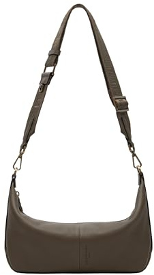 Liebeskind Berlin Damen-Umhängetasche „Paris S“ I Hobo Bag Damen aus Leder mit Schulter- und Crossbody-Riemen I Schultertasche Hauptfach mit Reißverschluss, 2 Innenfächer I Shoulder Bag