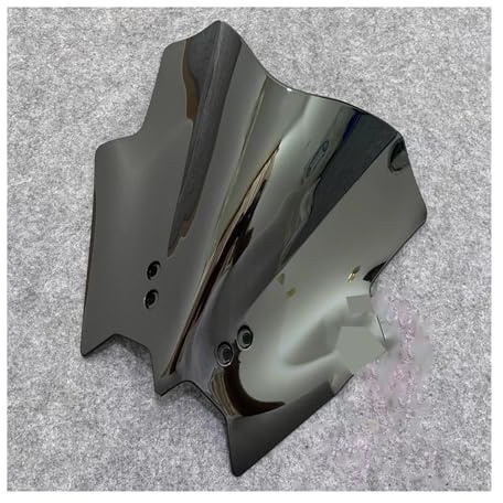 TILIEINE Windschutzscheibe Passend für KTM Passend für Duke 125 200 390 Passend für KTM390 Passend für KTM200 Passend für KTM125 2013-2017 Motorrad-Windschutzscheibe MotorradWindabweiser(Black)