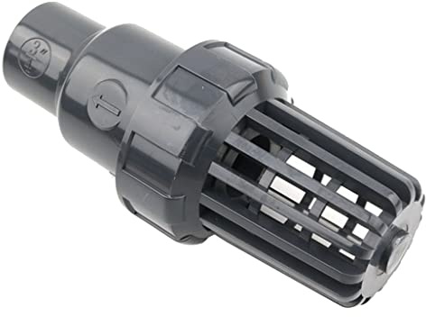 1 pièce 20 25 32 40 50 mm, vanne de fond de pompe, filtre à eau, clapet anti-retour en PVC, adaptateur de réservoir d'aquarium, raccords de tuyauterie(40mm)