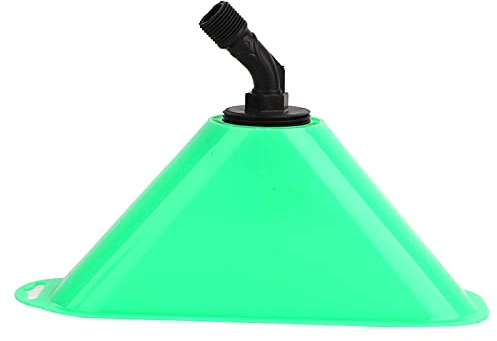 Ugello Cappuccio resistente al Protezione per accessori per spruzzatore in plastica durevole per irrigatore per irrigazione all'aperto per parchi da giardino Verde 1,6 cm