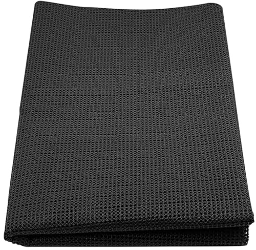 Sottotappeto Antiscivolo 90 x 280 cm Multiuso Sotto Tappeto Tagliabile Lavabile per Divano, Cassetti, Materasso, Nero