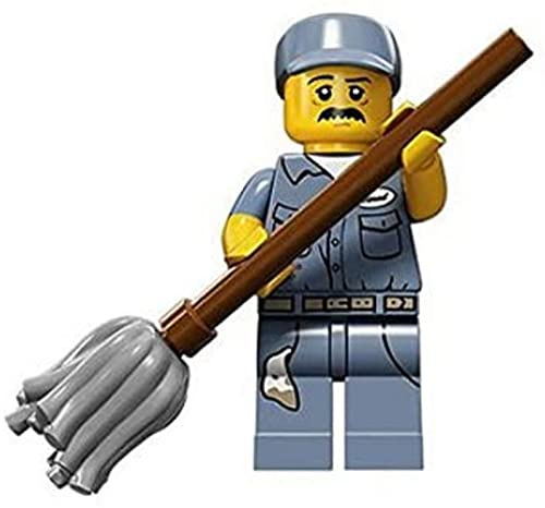 LEGO Series 15 Collectible Minifigure 71011 - Janitor by LEGO