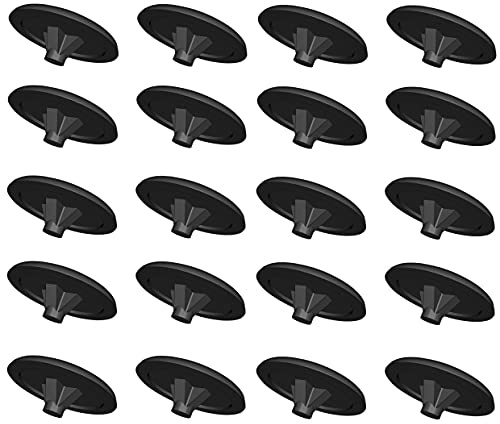 cyclingcolors 20x cache vis noir pozidrive pz2 cruciforme capuchon protection meuble universel bouchon trou