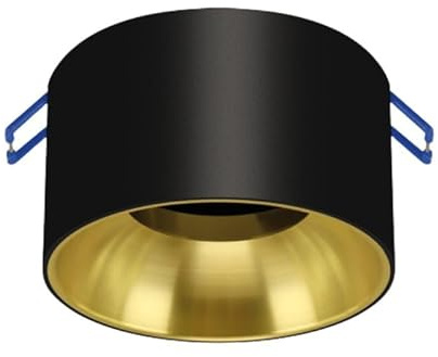 Spot Encastrable NOIR et OR pour Ampoule GU10 - SILAMP