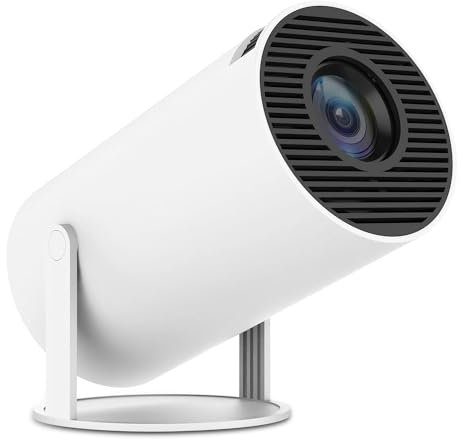 Mini proiettore 4K supporta Android 11, Smart Projector 5G WiFi 6 BT 5.0, mini proiettore Full HD 1080P supporta 200ANSI 8000L Auto Orizzontale Trapezoid Correction, Led Beamer 180°