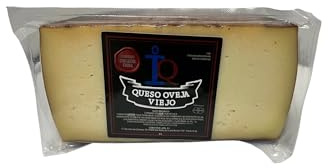 Queso Curado de Oveja Viejo Artesano: La Maestría de la Maduración Emerge en Cada Rebanada, una Celebración de Tradición y Sabor en Cada Exquisito Trozo. (1/2 QUESO 1.5KG APROX)