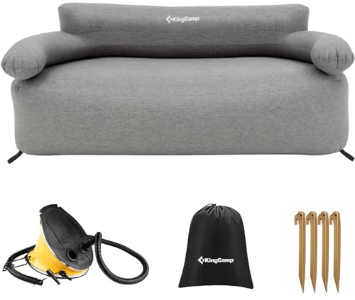 KingCamp Camping Couch Air Sofa Granit Lounge Outdoor Luft Sitz Möbel Aufblasbar