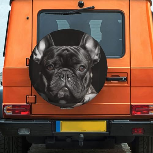 Autoreifen, Französische Bulle Wetterfest Reifentasche Universal Reserveradabdeckung Für SUV Auto Trailer 15 inch