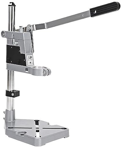 Electric Drill Press Hold Tool, Bench Drill Press Stand, Electric Power Drill Press Workbench, Flexible Adjustable Height and Clamping Range 38-42mm, for Assisting Drilling, DIY Work