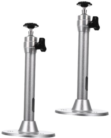 WATIIFUFU 2pcs Projector Ceiling Mount Bracket Adjustable Mini Projector Mount for Ceiling Flush Brackets Holder