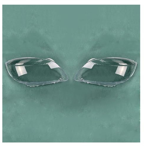 Vorne Auto Scheinwerfer Lampe Abdeckung Lampe Shell Scheinwerfer Abdeckung Transparent Lampenschirm Für Skoda Fabia 2008 2009 2010 2011 Transparente Scheinwerferabdeckung(Left)