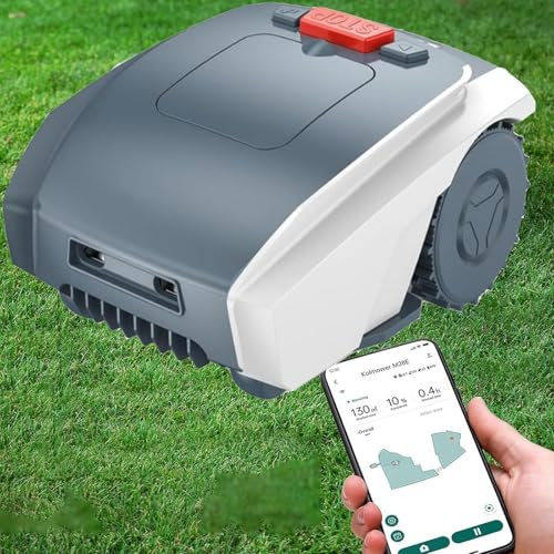 Robot rasaerba Rasaerba Automatico Percorsi paralleli Falciatura per Un rilevamento preciso della Rottura del Cavo perimetrale con Navigazione Intelligente Che Copre Fino a 1500 m2