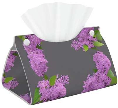 Encadrement de fleurs lilas en fleur rectangulaire pour salon, bureau, organisateur de rangement, décoration d'intérieur