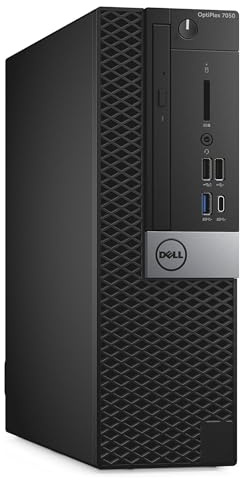 Dell Optiplex 7050 - Computer Fisso Intel Core i5-7500 - Ram 16Gb, SSD 512Gb - WiFi Usb, Hdmi + DisplayPort, Windows 11 Pro + Libre Office (Ricondizionato)