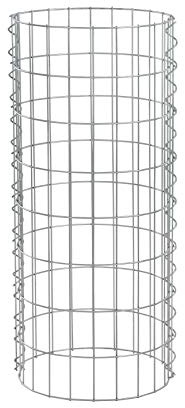 ESTEXO Gabione Gabionensäule Säule Rundsäule Steingabione Steinkorb Drahtkorb Baumschutzgitter Wildschutz Ø 35 cm (80 cm)