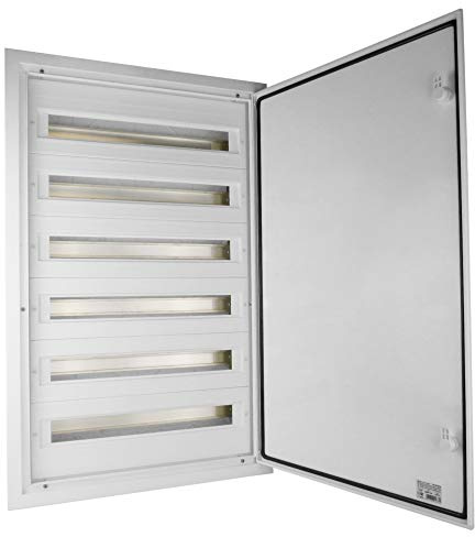 Clage - Scatola di distribuzione IP54 DARP-144, 6 x 24, per porta in alluminio, per fusibili, 9.624 E-P 6774, Clage