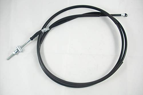 Bremszug Bremsseil kompatibel mit Piaggio- Vespa LX 125 Hinten Bowdenzug, Schwarz