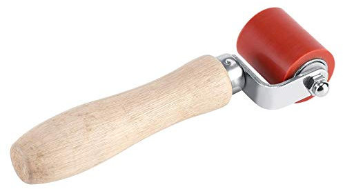 Broco Andrückrolle Andrückwalze Zweiweglager, 40mm Silikon Andrückrolle Hand Druckwalze Hochtemperaturbeständige PVC Schweißwerkzeug