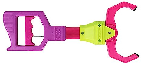 MagiDeal Interaktiver Spielzeug-Greifer, Müllsammler, Roboter-Handklaue, Starkes Greifwerkzeug, Outdoor-Strand-Zubehör, Greifzange, Spielzeug-Pickup-Werkzeug, Stil c