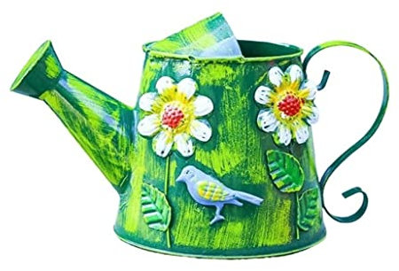 Gießkanne Sprühflasche Gießkanne Gießkanne 3L Gießkanne Gießkanne Retro Metall Gießkanne Gießkanne Sprühkanne Gießkanne Gießkanne Gartengießkanne (Color : Grün)