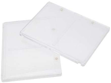 KICHOUSE 2stücke Magnetische Kartenhalter Mit Fächern Sammelkarten Präsentationshüllen Transparent Und Wiederverwendbar Für Sportkarten Und Sammelkarten