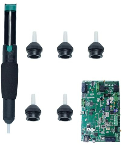 Pompa per vuoto per dissaldare - Pompa per dissaldare e saldare, Pompa dissaldante elettronica per riparazione | Pompa di saldatura ad aspirazione, ventosa di saldatura resistente, strumento di
