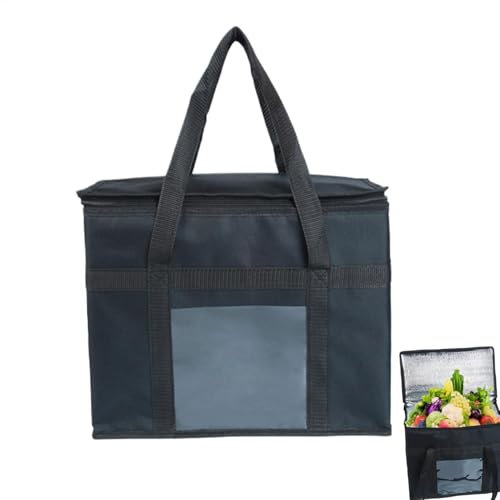 Sac isotherme de camping - Sac isotherme - Sac isotherme - 42 l - Sac isotherme portable pliable et étanche - Tissu Oxford - Récipient à boissons - Boîtier alimentaire pour pique-nique