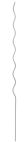 vidaXL Pflanzenstütze 20 pcs Grün 110 x 0.6 x 0.6 cm Stahl, Garten- und Terrassen-Deko, Schlichte Pflanzenstütze, Kletterrahmen, Outdoor-Zubehör für Wachstum