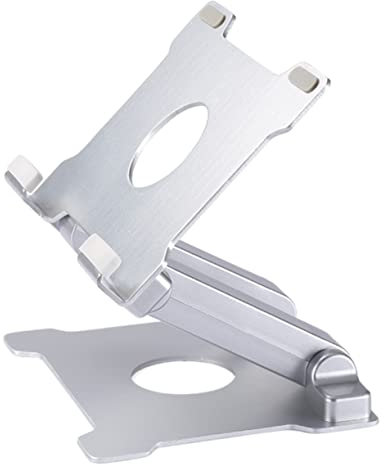 iplusmile Support Réglable pour Tablette Et Téléphone Base Antidérapante Conception pour Rangement Facile Usage Polyvalent sur Bureau Et Tables Basses