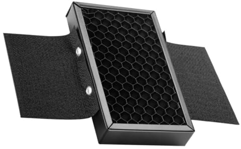 Gadpiparty Honeycomb Grid Blitz Reflektor Universeller Kamera-Blitz Wabenfilter Tragbarer Fotografie Aufsteckblitz Zubehör Höhe Leicht Und Kompakt Für Portraitaufnahmen