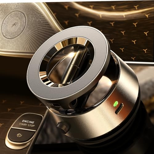 LISEN for MagSafe Car Phone Holder Mount,Dash Cell Phone Holder Electric Vacuum Suction Cup Mount, Fits for iPhone 16 15 14 13 12 Pro Max MIni Samsung Android and Smartphones