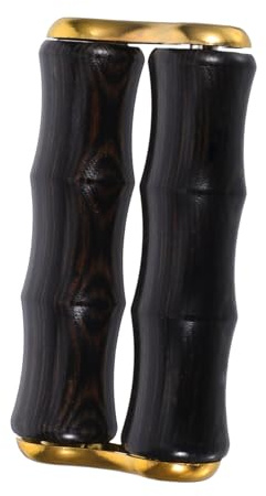 PartyKindom Holz Handmassagegerät Für Muskelentspannung Tragbar Für Home Office Und Reisen Manuelles Rollenmassagegerät Für Handflächen Und Nacken