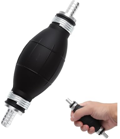 TMZELOA Pompe manuelle 10mm pompe siphon essence gasoil eau huile – Pompes à carburant et pompes transfert carburant portable – Pompees manuelle voiture bateau moto générateur multifonction