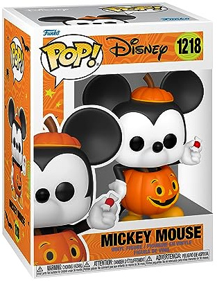 Funko Pop! Disney: Mickey Mouse Trick Or Treat - Vinyl-Sammelfigur - Geschenkidee - Offizielle Handelswaren - Spielzeug Für Kinder und Erwachsene - Modellfigur Für Sammler und Display