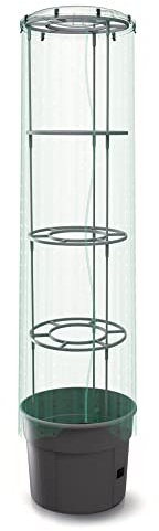 Planta de tomate tapa y lámina LDPE macetero de 12 L, cultivador de tomates, maceta de tomate, maceta, verduras, planta de tomate, lámina de invernadero, lámina transpirable, protección de plantas,